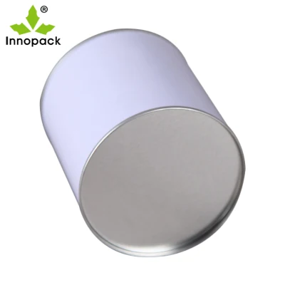 Embalaje de lata de pintura redonda de metal con tapa de palanca personalizable para pegamento y revestimiento