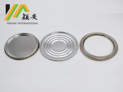 Proveedor de China de componentes de latas de hojalata, tapa de anillo inferior, componentes de latas de pintura de metal